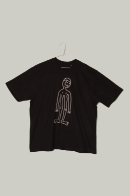 T-shirt SADBOI ciemny oversize