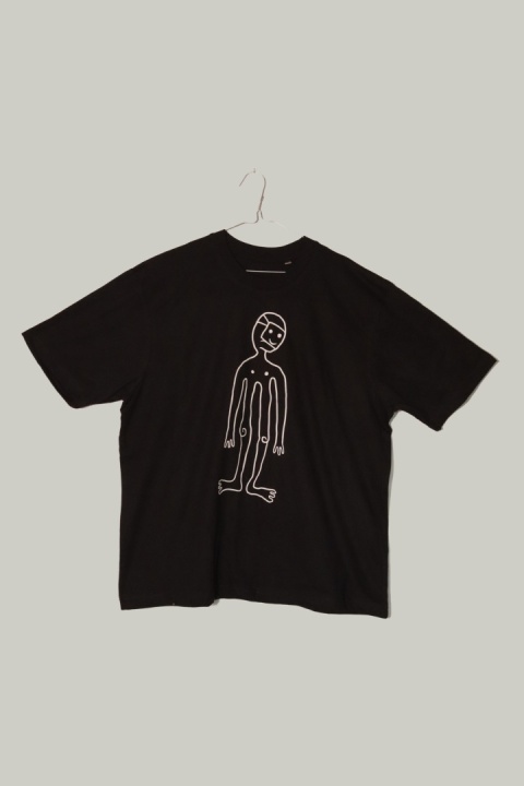 T-shirt SADBOI ciemny oversize