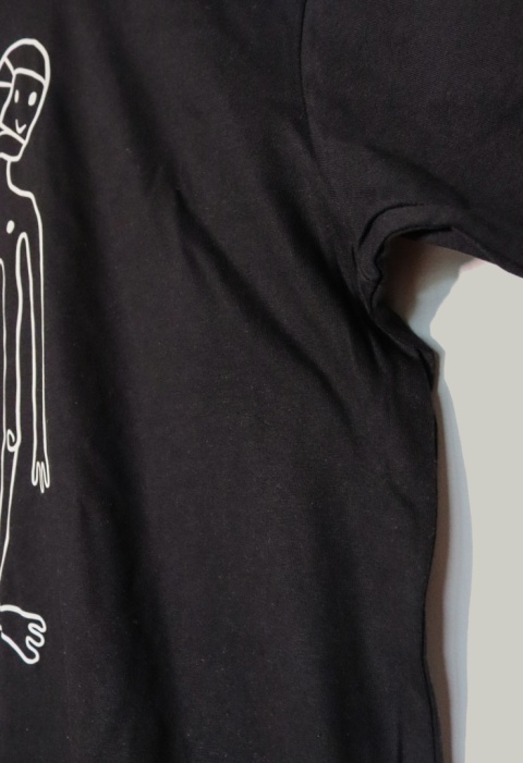 T-shirt SADBOI ciemny oversize