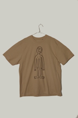 T-shirt SADBOI jasny oversize