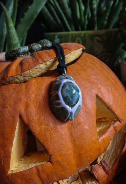 wiosiorek z agatem mszystym