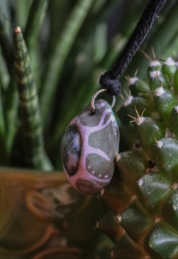 wiosiorek z agatem mszystym